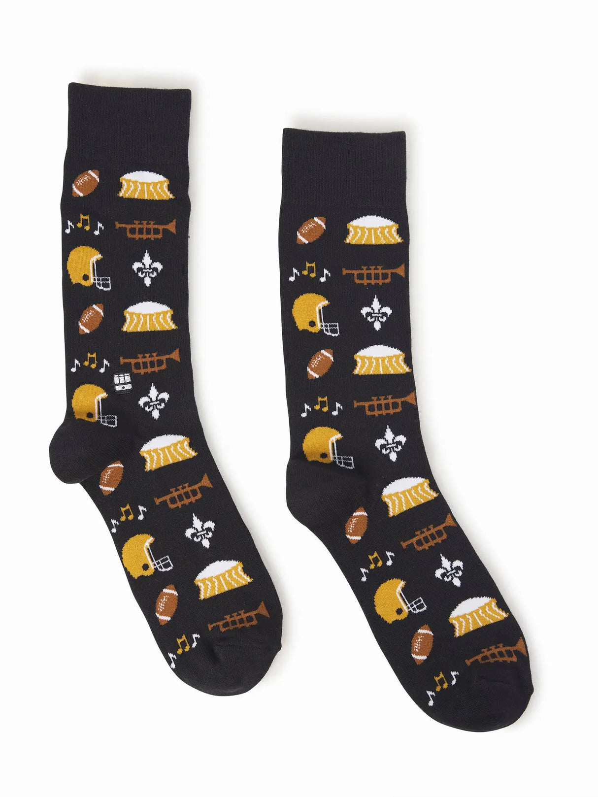 N.O. Football Socks