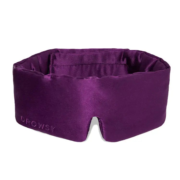 Purple Martini Silk Sleep Mask