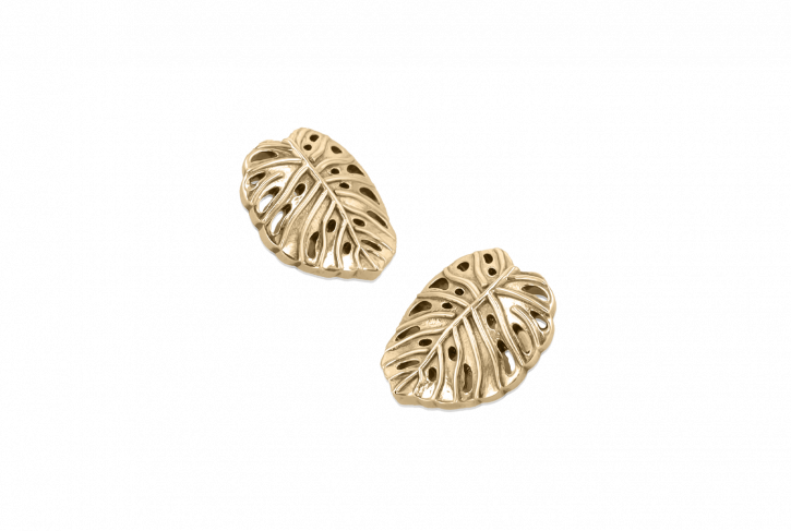 Monstera Earrings