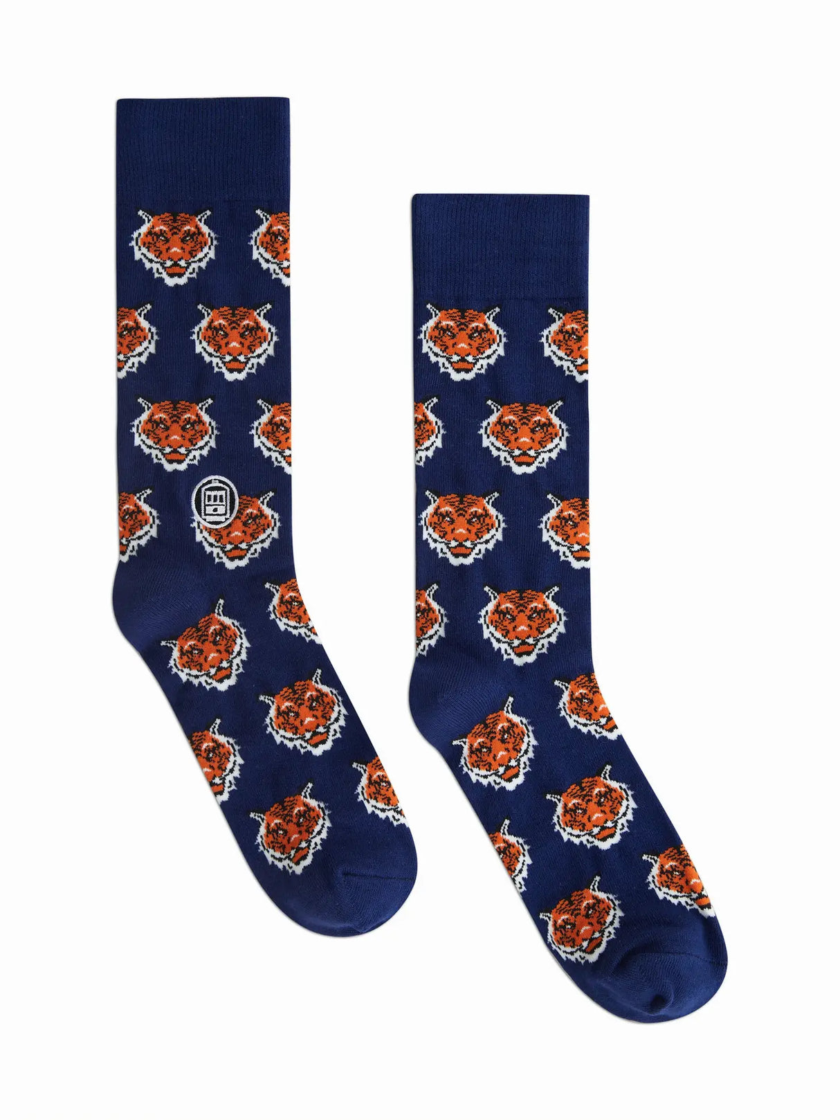 Tiger Navy Socks