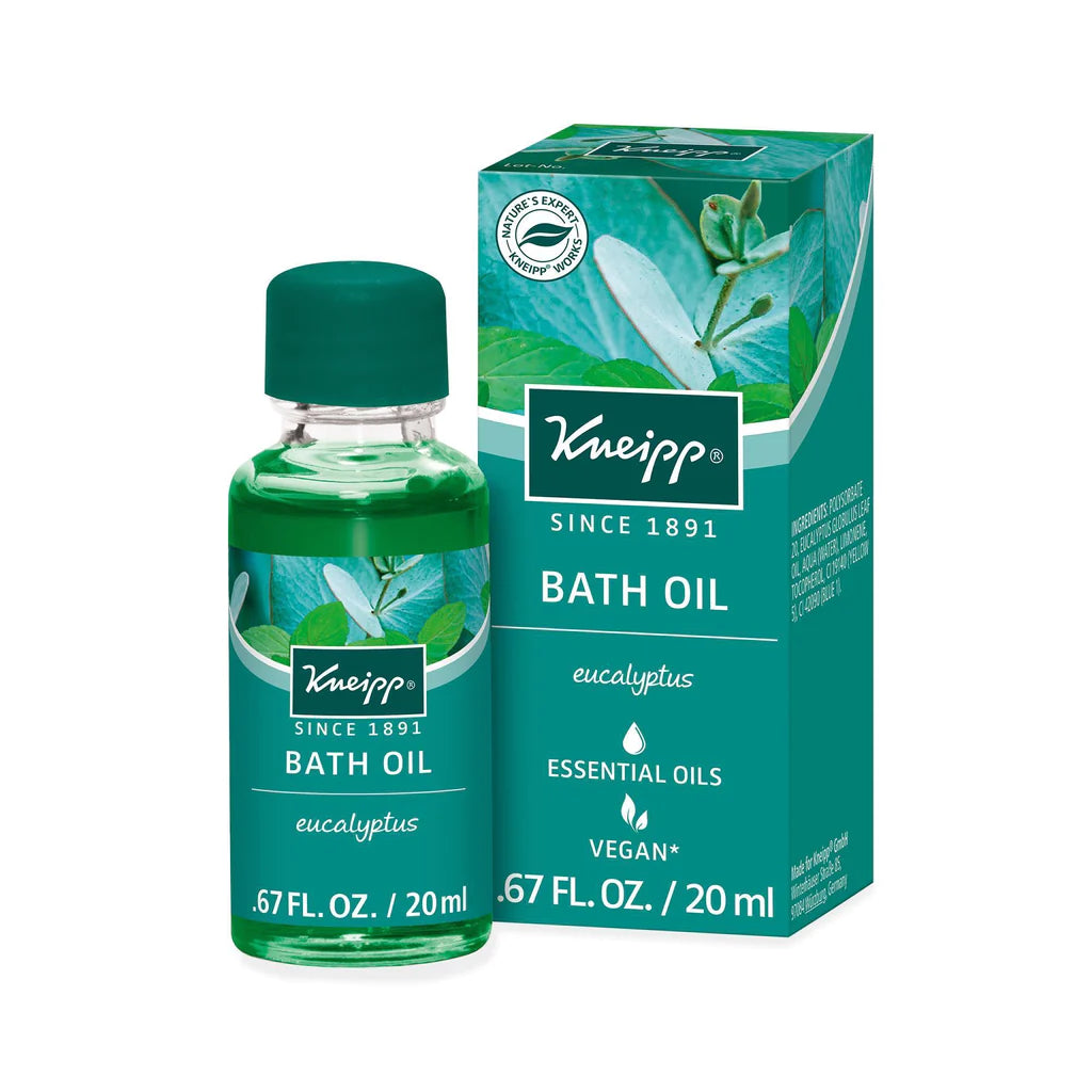 Refreshing Mint & Eucalyptus Bath Oil Bumble Lane