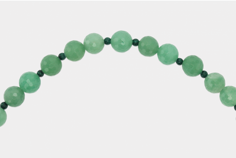 Banana Leaf Asymmetrical Necklace