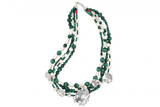 Oysters Rockefeller Necklace