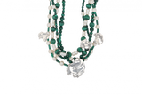 Oysters Rockefeller Necklace