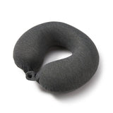 Memory Foam Neck Pillow - Black Stripe