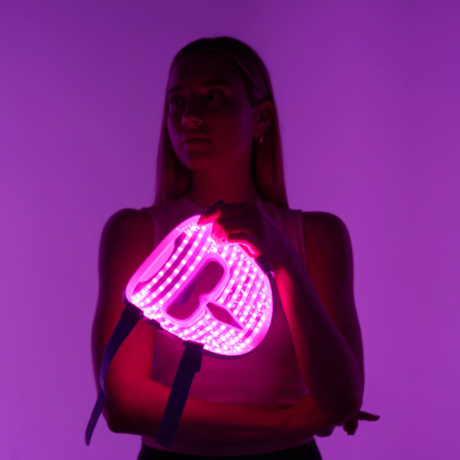 IRESTORE LED Face Mask Light Therapy | Blue, Infrared & Red