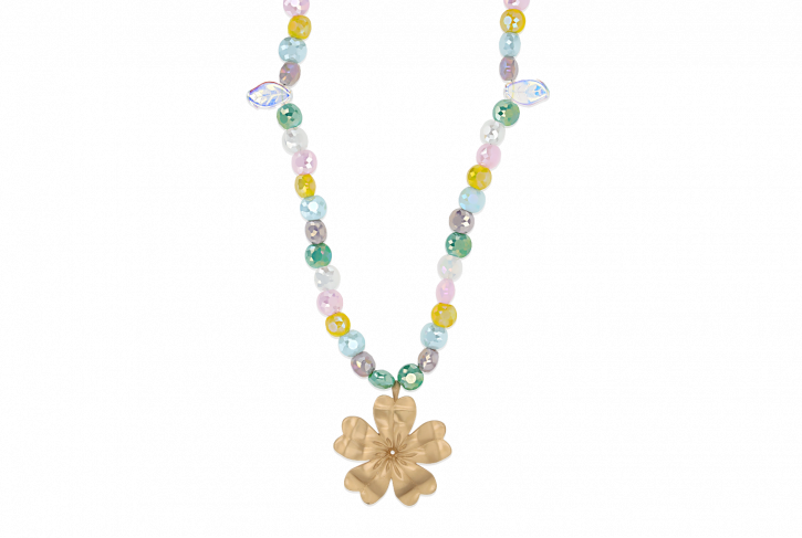 Limited Edition Mardi Gras Float Flower Necklace