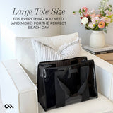 Case-Mate Midnight Black Jelly Tote Bag