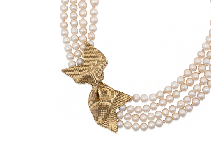 Twist Bow Necklace