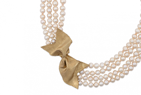 Twist Bow Necklace