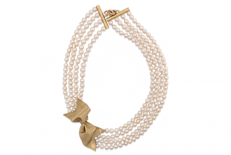 Twist Bow Necklace