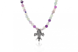 Iris Fluorite Necklace