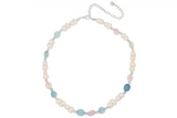 Wonderland Cotton Candy Pearl Necklace