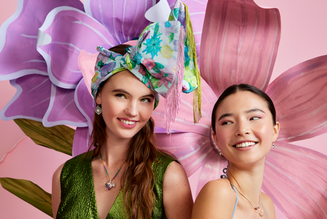 Float Flower Earstuds