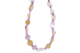 Limited Edition Champagne and Lavender Bauble Necklace