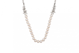 Jasmine Flower Freshwater Pearl Necklace