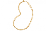 Schema Triple Chain Necklace