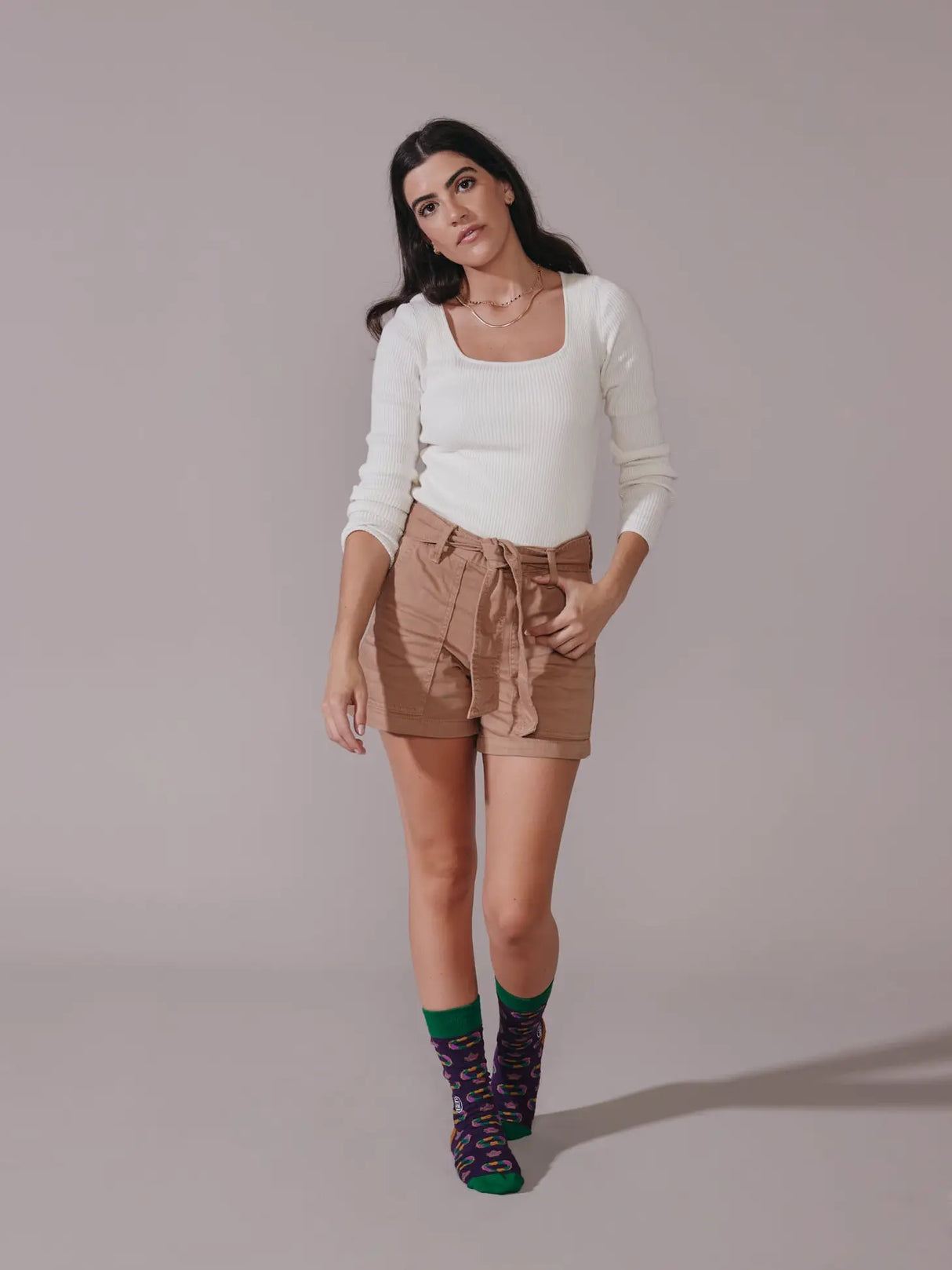King Cake Socks