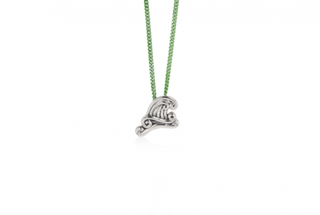 Tulane Wave Pendant