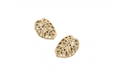 Monstera Earrings
