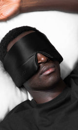 Black Jade Silk Sleep Mask