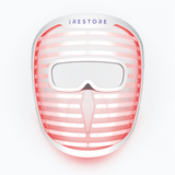 IRESTORE LED Face Mask Light Therapy | Blue, Infrared & Red
