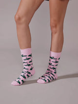 Gator Pink Socks