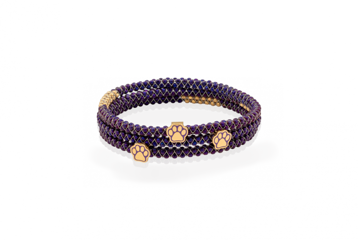 Halo Tiger Paw Slide Charm Bangle