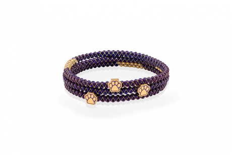 Halo Tiger Paw Slide Charm Bangle