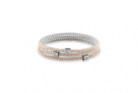 Halo Gemstone Bangle Sunstone