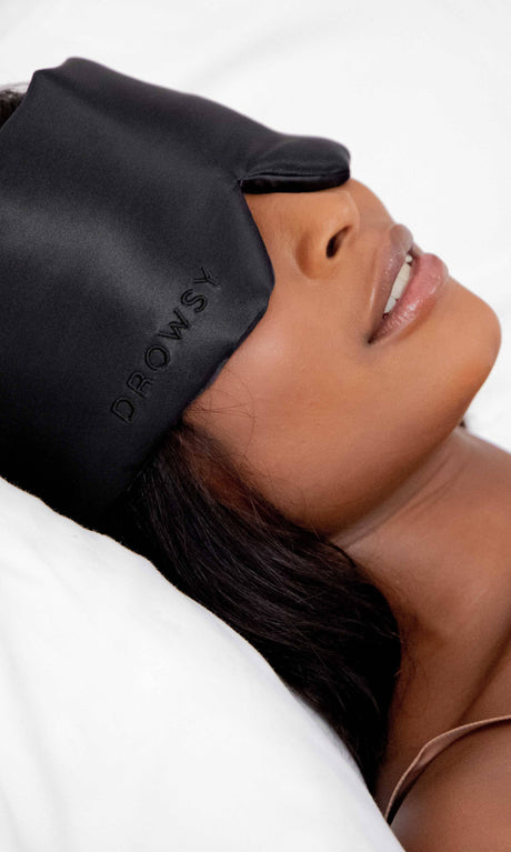 Black Jade Silk Sleep Mask