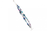 Cool Mixed Pearl Toggle Bracelet