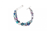 Cool Mixed Pearl Toggle Bracelet