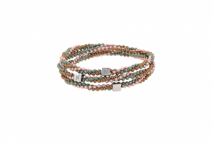 Halo Bangle Trinity Patina