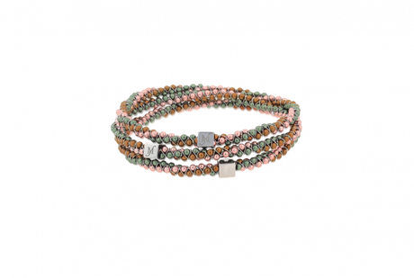 Halo Bangle Trinity Patina