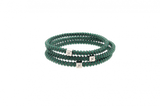 Halo Bangle Tulane Green