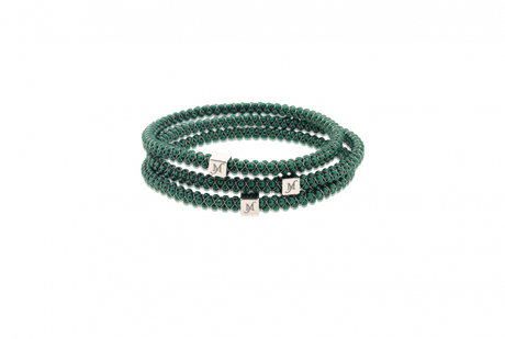Halo Bangle Tulane Green