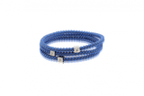 Halo Bangle Tulane Blue