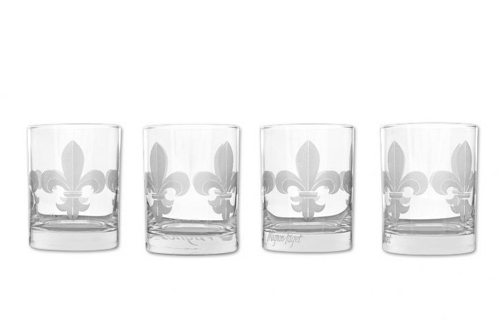Fleur De Lis Glasses