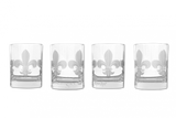 Fleur De Lis Glasses