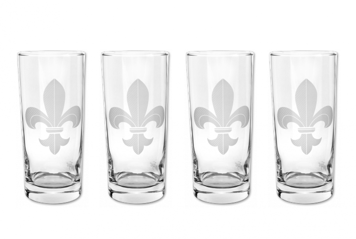 Fleur De Lis Tumblers