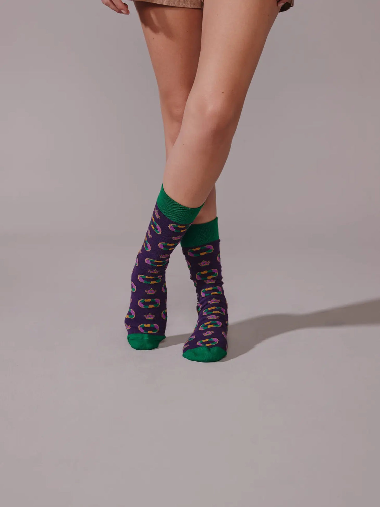 King Cake Socks