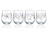 Magnolia Stemless Glasses