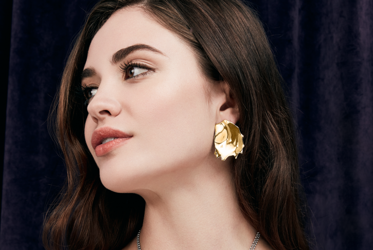 Oyster Large Earrings