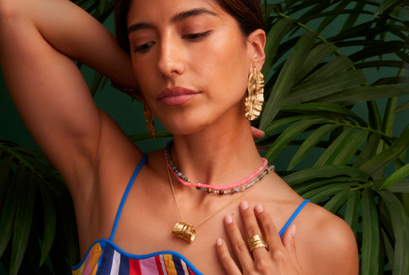 Banana Leaf Wrap Ring