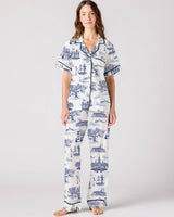 New Orleans Toile Pajama Pants Set