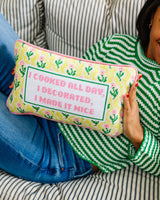 Made it Nice Needlepoint Pillow