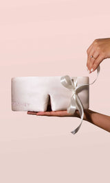 Sunset Pink Silk Sleep Mask
