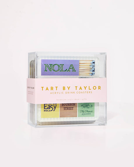 New Orleans Matchbook Coasters