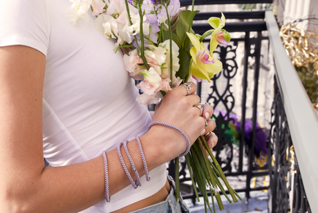 Halo Bangle Petunia